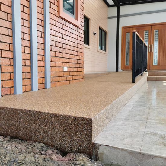 งานพื้นทรายล้าง